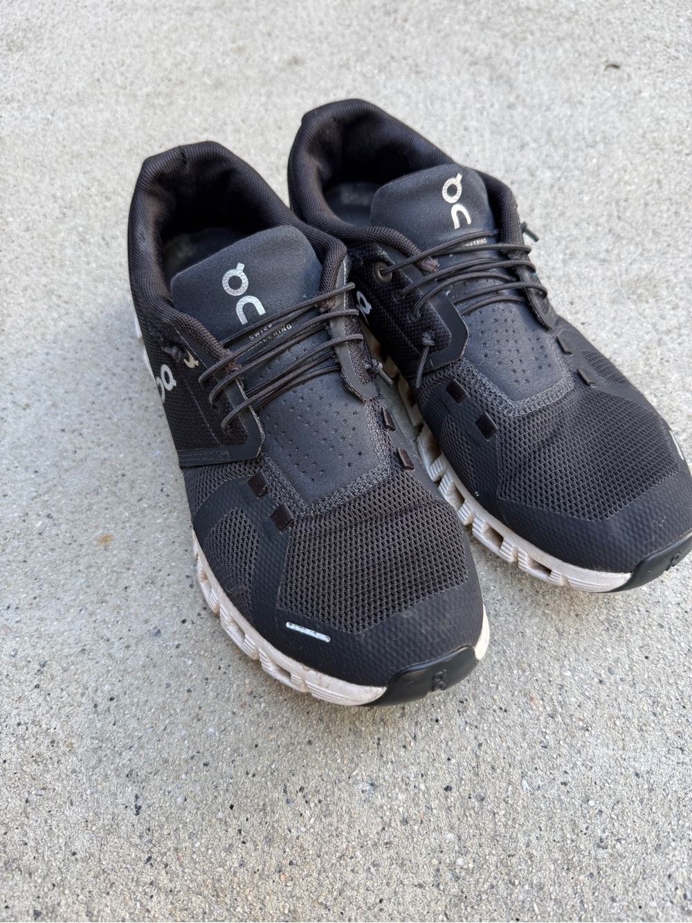 On Running Black Mesh Men’s Athletic Sneakers